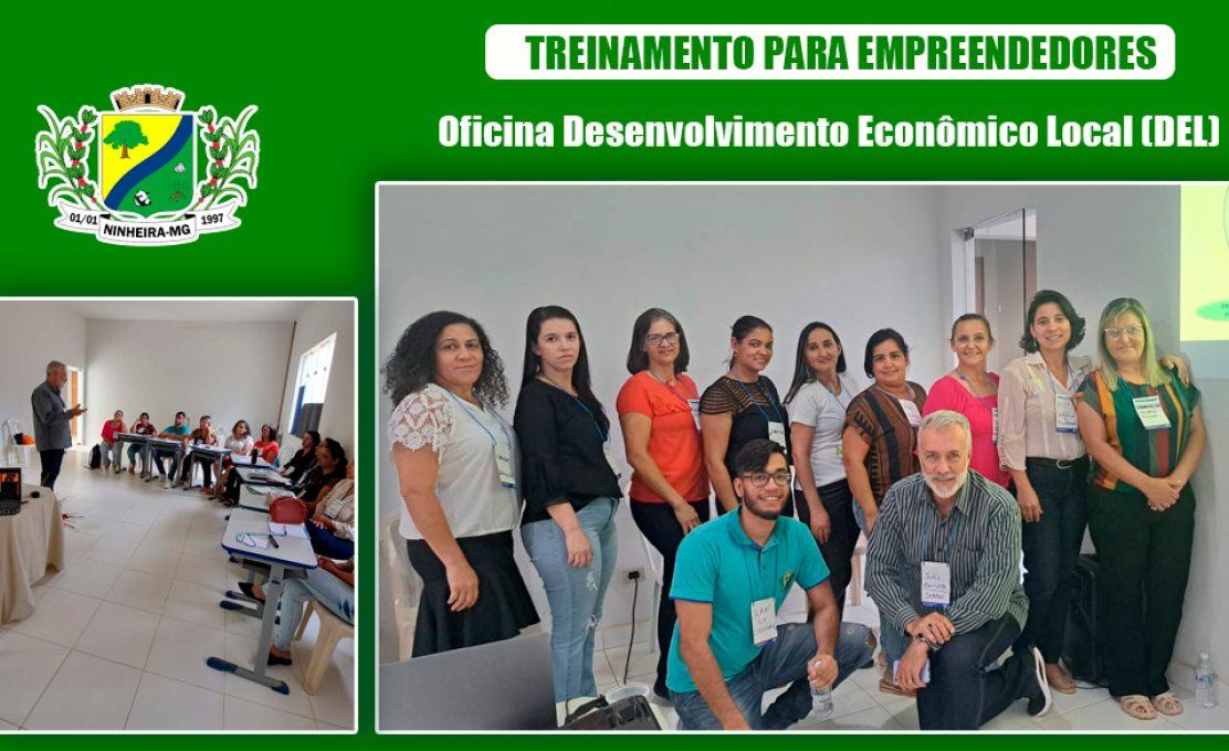 Prefeitura E Sala Mineira Realizam Oficina De Empreendedorismo Em Ninheira.